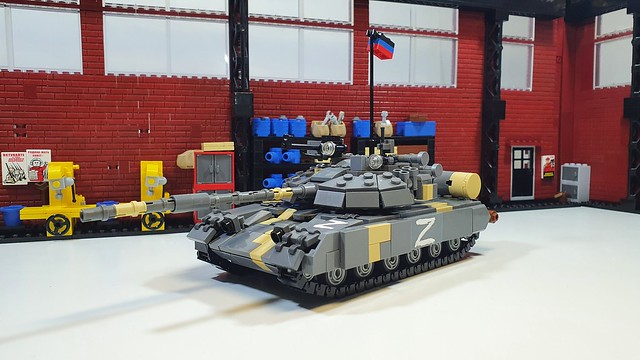 lego captured Ukrainian t-64 