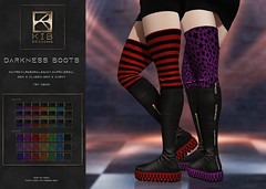 KiB Designs - Darkness Boots @The Darkness Event 5th Nov.