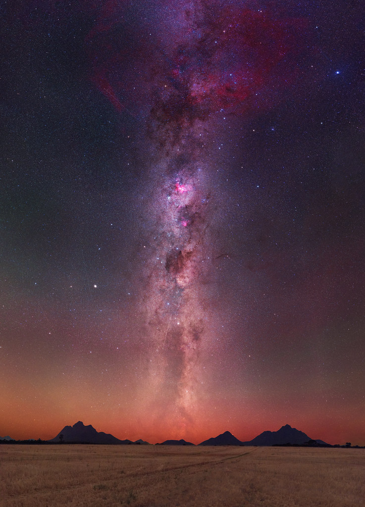 Summer Milky Way at Stirling Ranges, Western Australia
