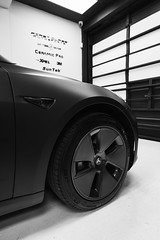 Tesla Model 3 Matte Black Wrap