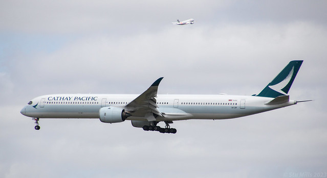 B-LXP | Cathay Pacific | CX105 | HKG - MEL | Airbus A350-1041 | Melbourne International Airport | (MEL/YMML)