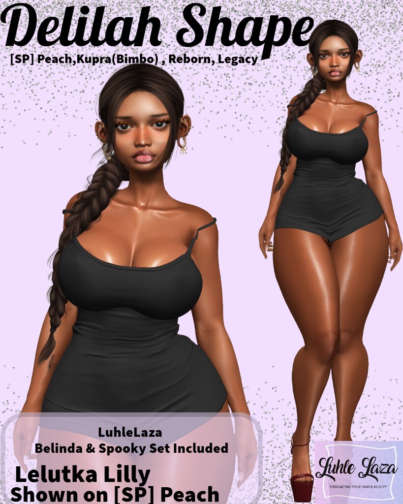 LuhleLaza|Delilah Shape|LeLUTKA Lilly Head 3.1