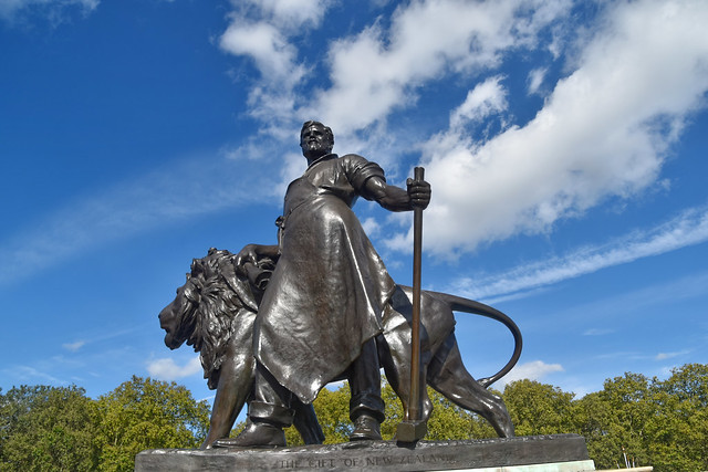 Statue at Victoria Memorial