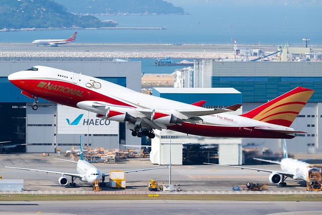 National Airlines | Boeing | 747-446(BCF) | N936CA | Hong Kong International (Chek Lap Kok) Airport | Hong Kong