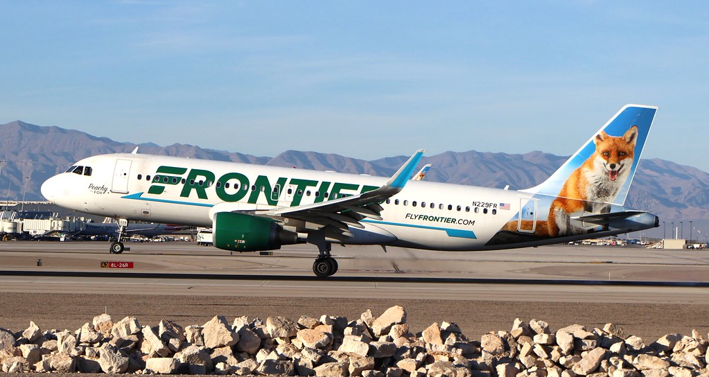 N229fr N229FR A320 Forntier | Harry Reid Int Apt Las Vegas 31.10.23… | Bob ...