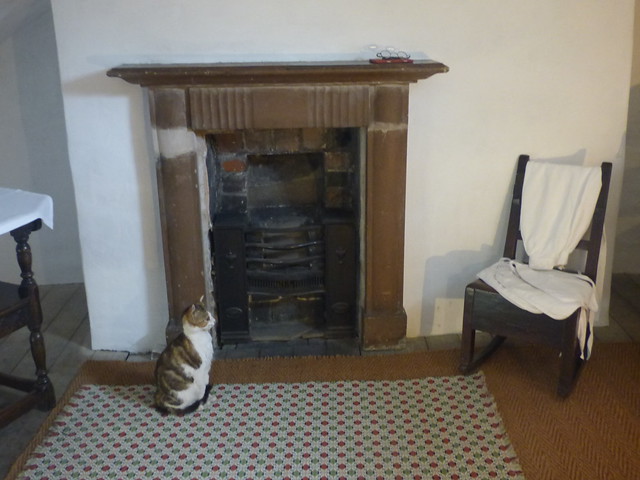 Attic Bedchamber at Plas Newydd, Llangollen - Fireplace