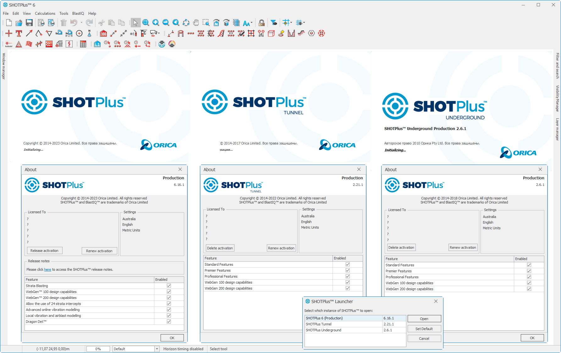 Working with Orica SHOTPlus Suite 2023 full license