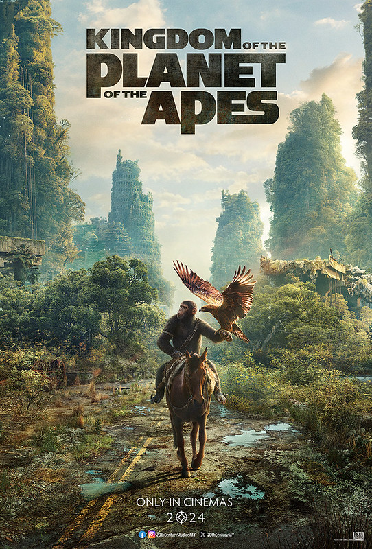 Trailer & Poster Teaser Pertama Untuk Filem Kingdom of The Planet of The Apes