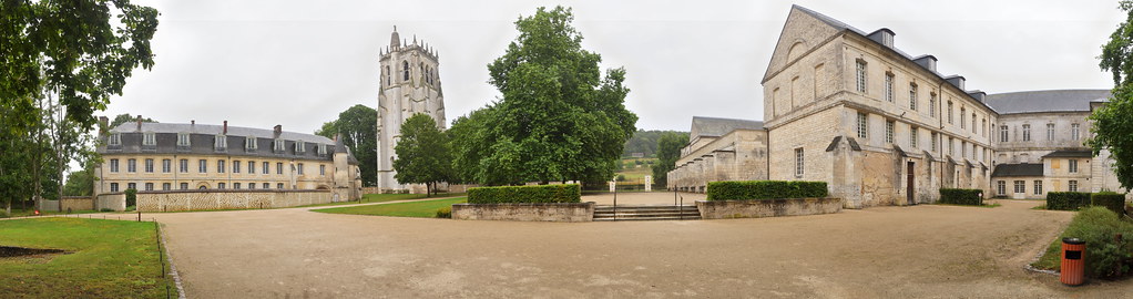 Abdij Notre-Dame du Bec, panorama.