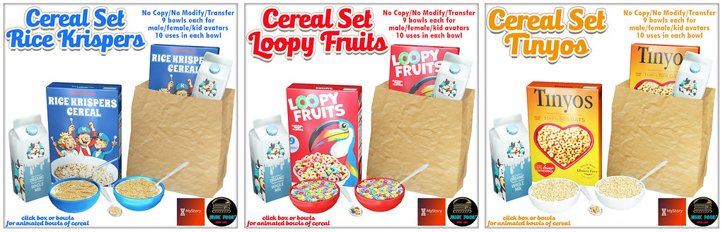 Junk Food – Cereal Sets AD