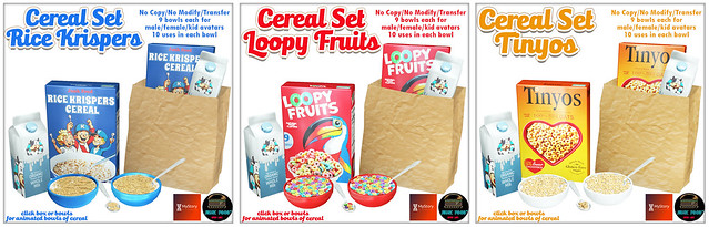Junk Food - Cereal Sets AD