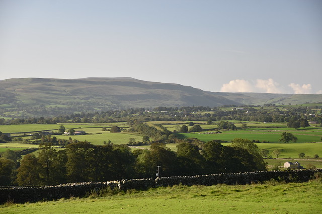 The Yorkshire Dales from Castle Bolton