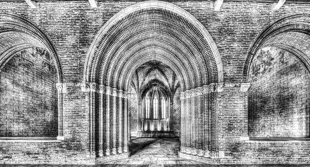 Toulouse, Kapitelsaal des Jakobinerkonvents
