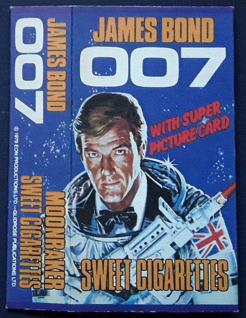 Alma James Bond Moonraker Sweet Cigarettes a