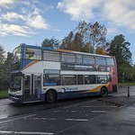 Stagecoach (South) Bus 18081 (WA04 CTX) departing Andover Bus Station for Basingstoke