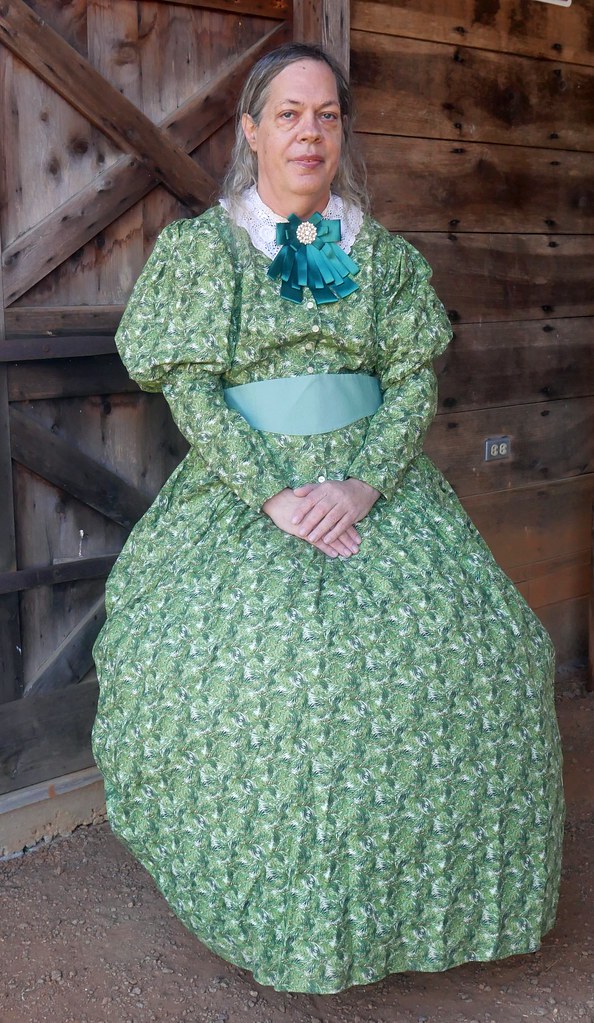 Green Civil War Dress