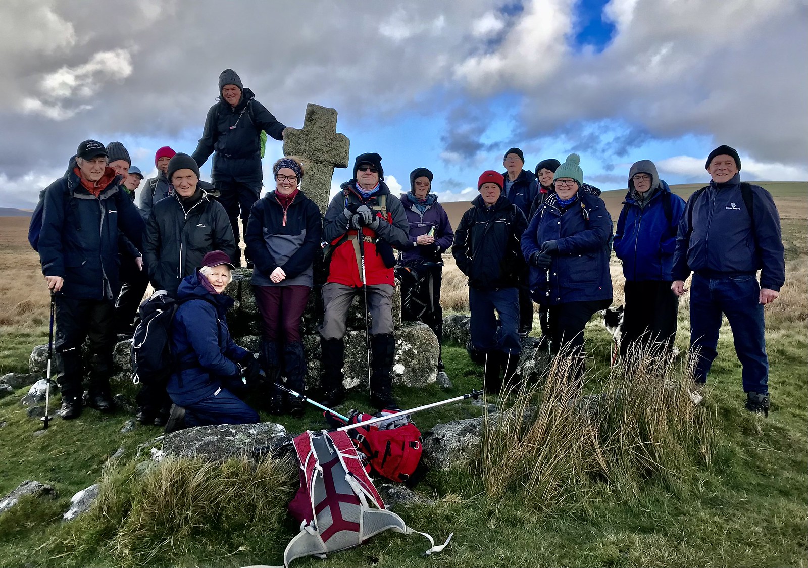 The group at Childe’s Tomb - Nov ‘23