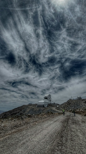 Clouds over the telescope! !