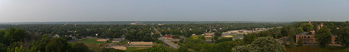Panorama of New Ulm from Hermann Heights Monument 