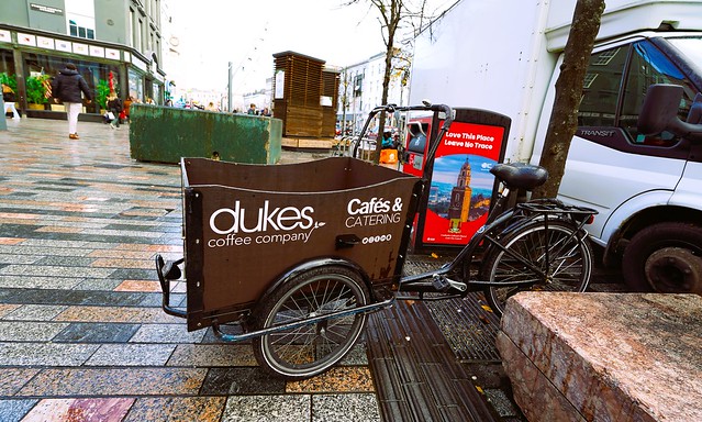 Seen in Cork city,  cargo bike