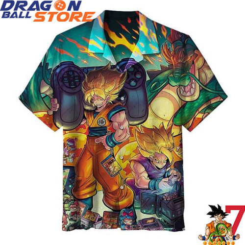 Dragon Ball Hawaii Shirt: Unique Combination Between Great Anime And Hawaiian Beach Style