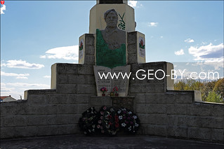Wiszniew. Monument to the Great Patriotic War. Eternal memory and glory to the people's avengers