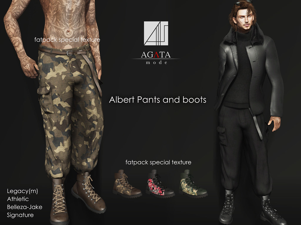 Albert Pants and boots @ TMD