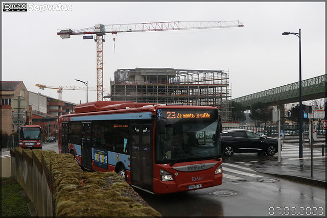 Iveco Bus Urbanway 12 CNG – Tisséo Voyageurs / Tisséo n°2301