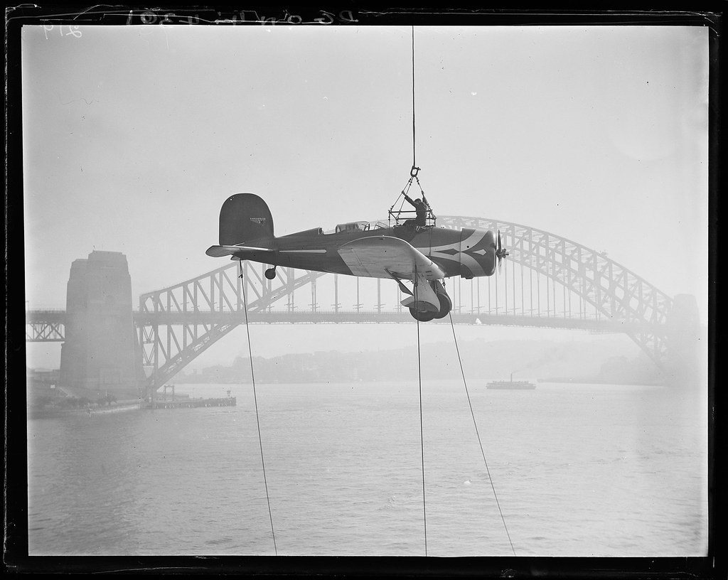 Smithy’s Lockheed Altair, Sydney, 1934