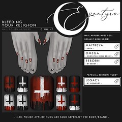 (E - Eventyra Nail Vendor - Bleeding Your Religion