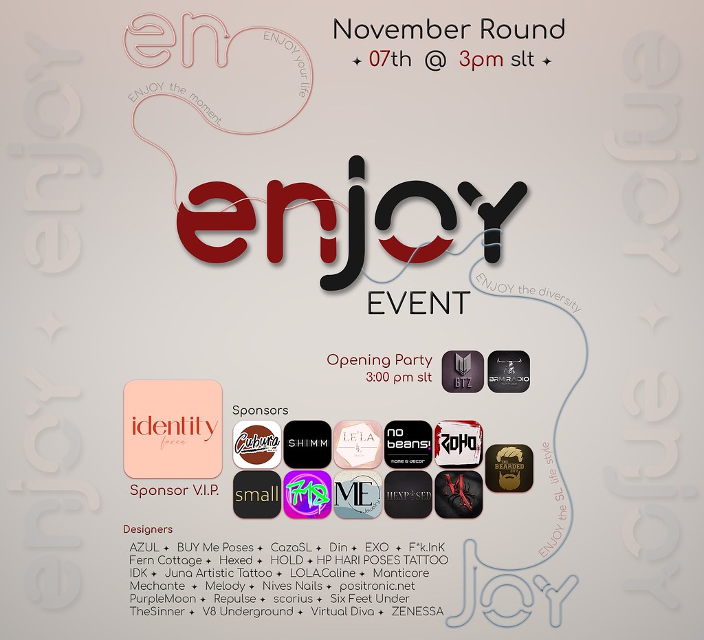 Enjoy Event  NOVEMBER Round