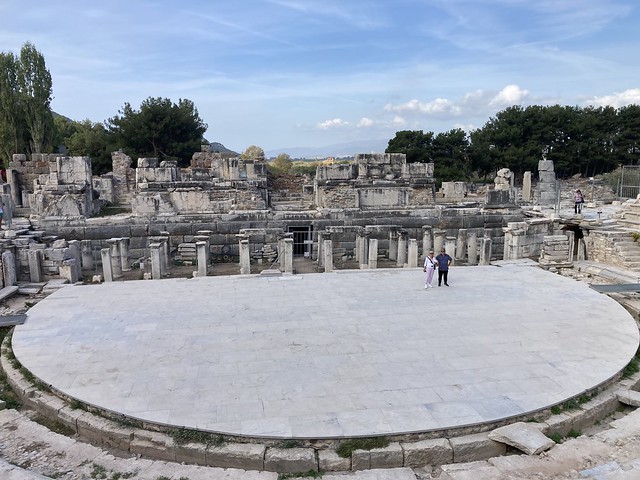 The Great Theatre at Ephesus, 24000 seated, 1000 standing