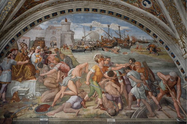 Raphael, Battle of Ostia, Vatican Museums