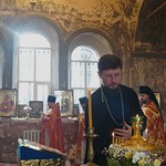8 ноября 2023, Молебен св. Димитрию Солунскому в Димитриевском храме (Березино)