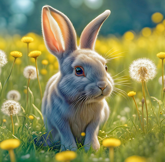 Le petit lapin - The little rabbit