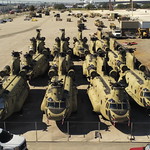 Military Cargo at Blount Island Aircraft staged at Blount Island on October 31, 2023