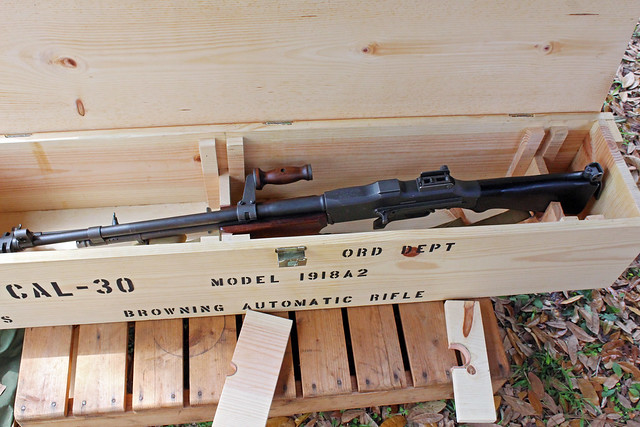 Browning Automatic Rifle, World War II Weekend, Dade Battlefield Historic State Park