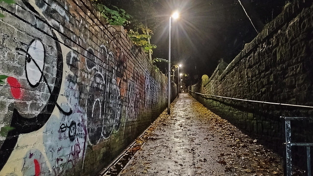 Coffin Lane At Night