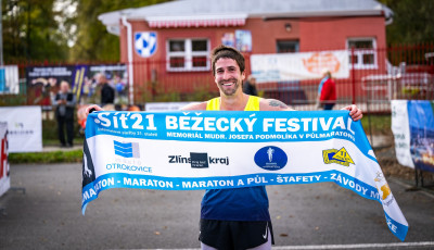 Filip Bukovjan vybojoval na domácí otrokovické trati maratonský titul