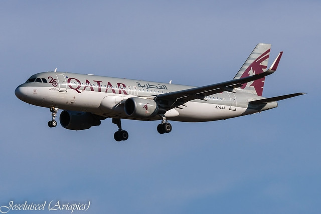 Qatar A320 A7-LAA