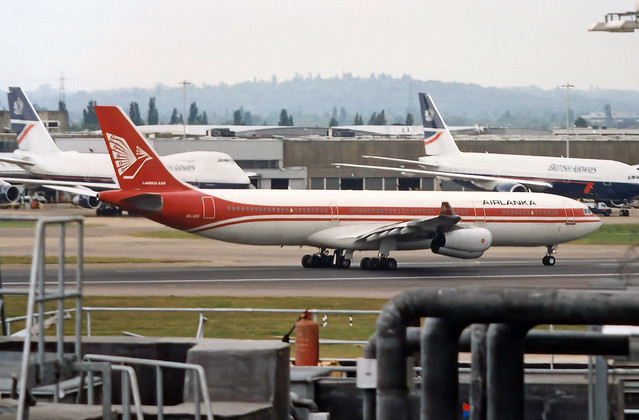 Airbus A340-311 4R-ADC Heathrow 1996