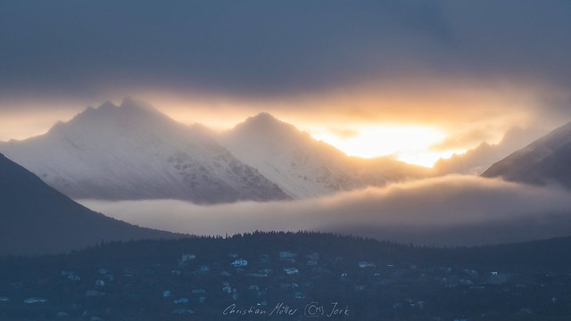 Anchorage sunrise