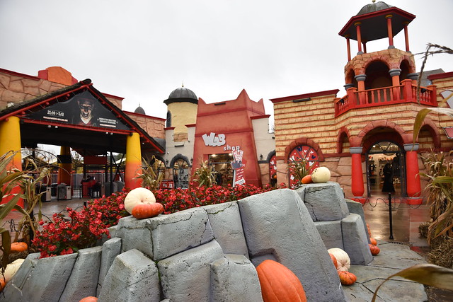 Pumpkins at the Entrance