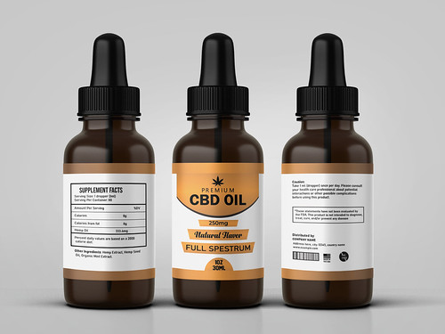 CBD Label Design | by mdishaqali75