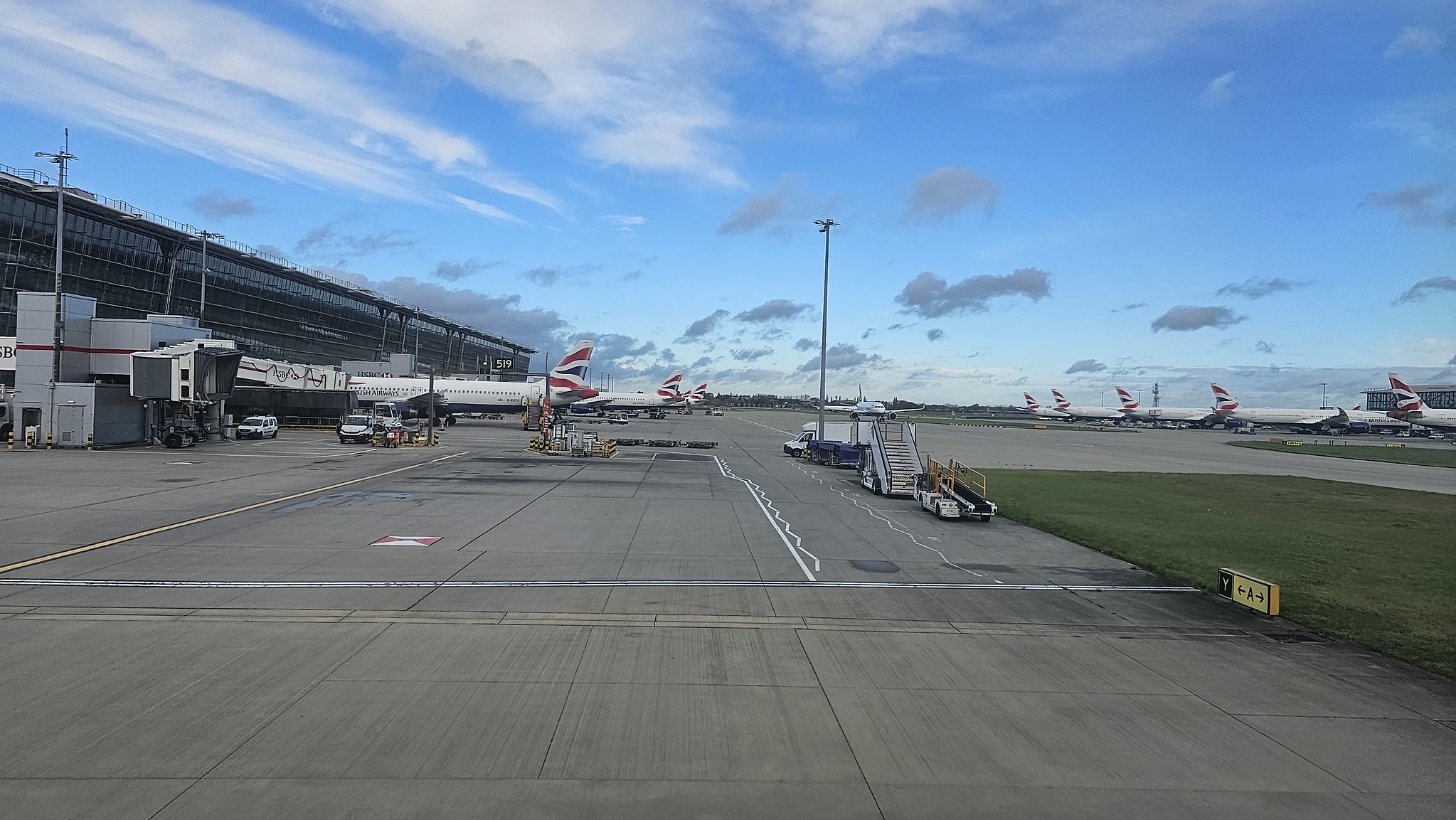 Arriving into Heathrow T5