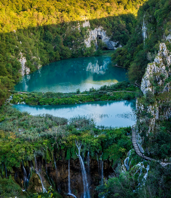 Beautiful National Park Plitvička jezera, Croatia