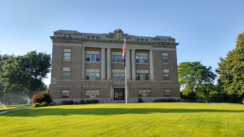 Howard County Courthouse, St. Paul, NE by chfstew, **Howard County Courthouse** - National Register of Historic Places Ref # 89002233, date listed 1/10