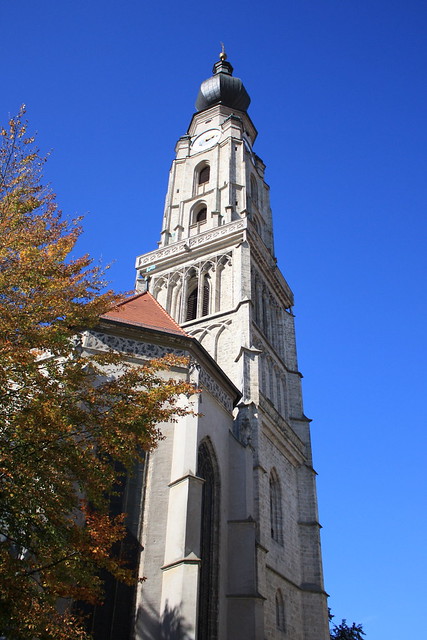 Braunau am Inn: Glockenturm der Stadtpfarrkirche St. Stephan