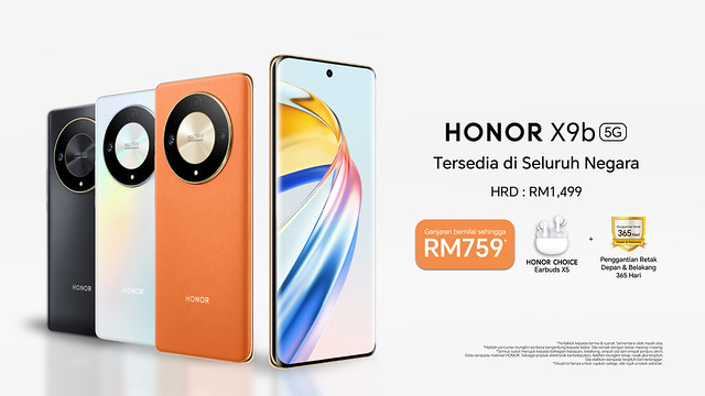 (Malay) HONOR X9b 5G Sales Launch