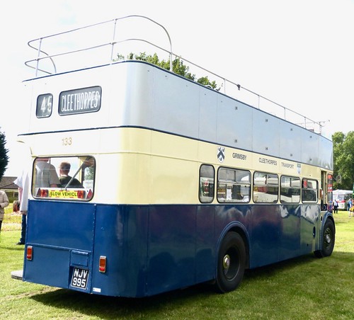 NJV 995 ‘Grimsby Cleethorpes Transport’ No. 133, Lady Jane. AEC Bridgemaster / Park Royal /2 on Dennis Basford’srailsroadsrunways.blogspot.co.uk’